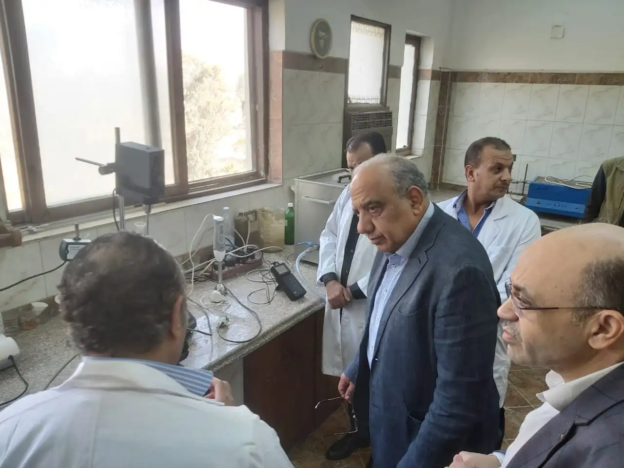 فى زيارة ميدانية … ''وزير الكهرباء'' يتفقد مجمع الوحدات التكنولوجية التابع لهيئة المواد النووية بمنطقة أنشاص
